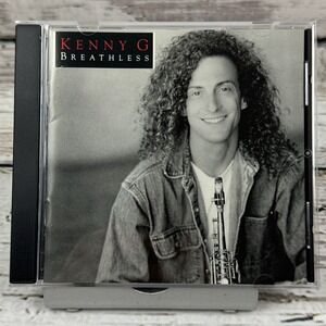 Kenny G – Breathless [CD, 1992] Album Arista Records Music Smooth Jazz Saxophone